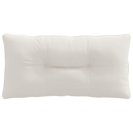 Rygpude PUTTEN 100% polyester Hvid 80 x 40 x 10 cm