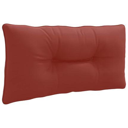 Rygpude PUTTEN 100% polyester Rød 80 x 40 x 10 cm