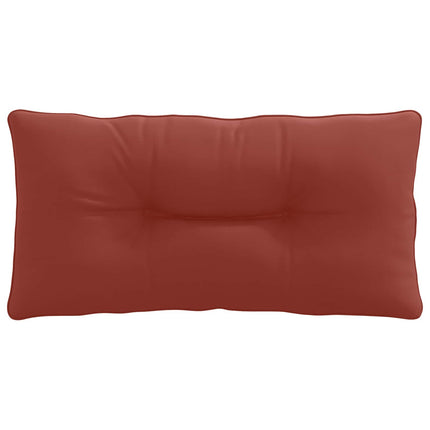 Rygpude PUTTEN 100% polyester Rød 80 x 40 x 10 cm