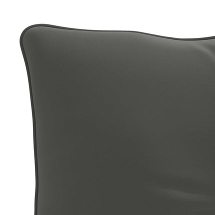Rygpude PUTTEN 100% polyester Antracit 80 x 40 x 10 cm