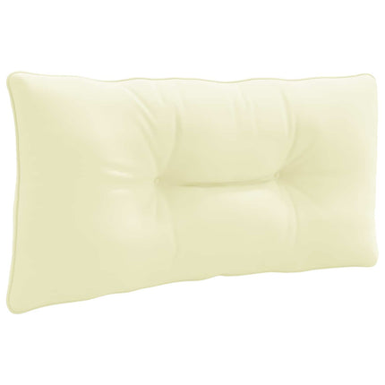Rygpude PUTTEN 100% polyester Cremefarvet 80 x 40 x 10 cm