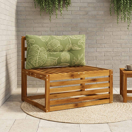 Rygpude PUTTEN 100% polyester Bladdesign 70 x 40 x 10 cm