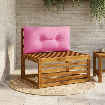Rygpude PUTTEN 100% polyester Lyserød 80 x 40 x 10 cm