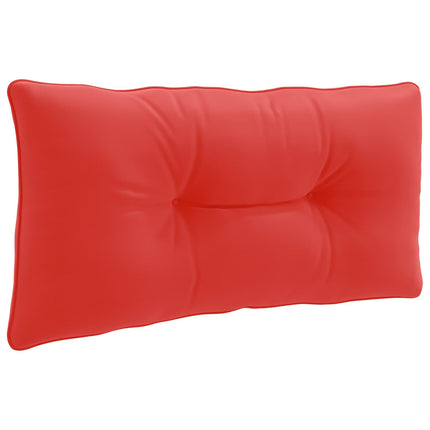 Rygpude PUTTEN 100% polyester Rød 80 x 40 x 10 cm