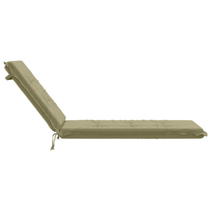 Solseng Pude GEMERT 100% polyester Lys grøn 190 x 50 x 9 cm