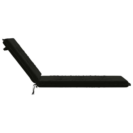 Solseng Pude GEMERT 100% polyester Sort 190 x 50 x 9 cm