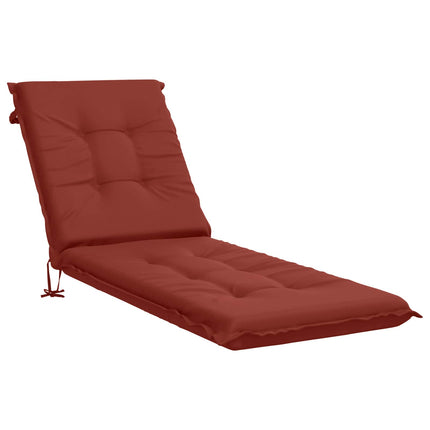 Solseng Pude GEMERT 100% polyester Rød 190 x 60 x 9 cm