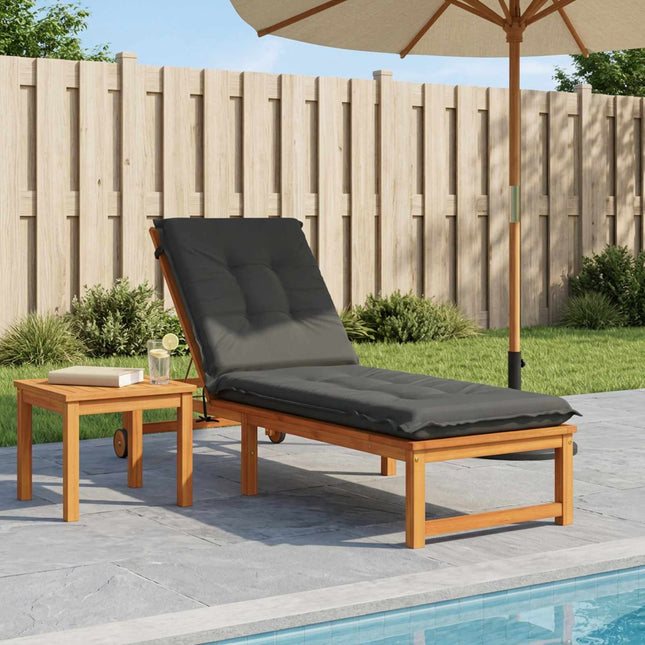 Solseng Pude GEMERT 100% polyester Antracit 190 x 50 x 9 cm