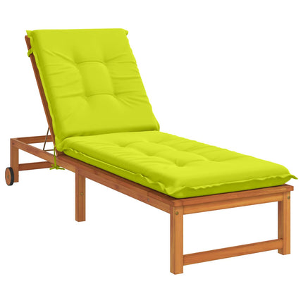 Solseng Pude GEMERT 100% polyester Lys grøn 190 x 60 x 9 cm
