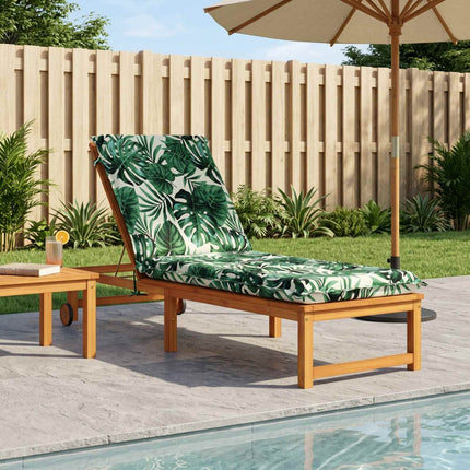 Solseng Pude GEMERT 100% polyester Bladmønster 190 x 60 x 9 cm