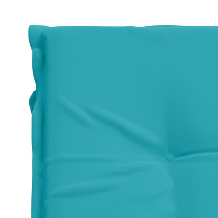 Solseng Pude GEMERT 100% polyester Turkis 190 x 60 x 9 cm