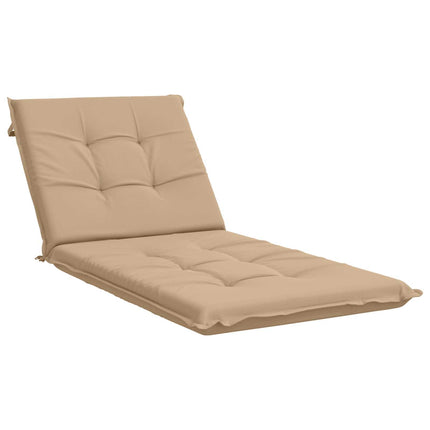 Solseng Pude GEMERT 100% polyester Sandfarvet 190 x 70 x 9 cm