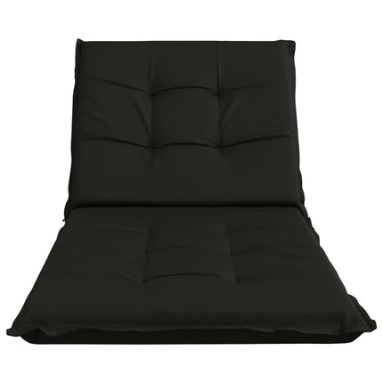Solseng Pude GEMERT 100% polyester Sort 190 x 70 x 9 cm
