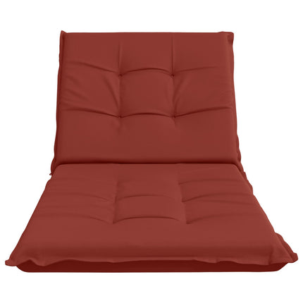 Solseng Pude GEMERT 100% polyester Rød 190 x 70 x 9 cm