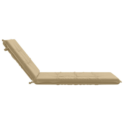 Solseng Pude GEMERT 100% polyester Beige 190 x 70 x 9 cm