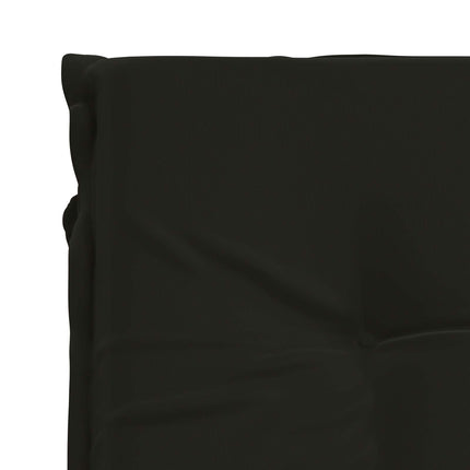 Solseng Pude GEMERT 100% polyester Sort 190 x 70 x 9 cm