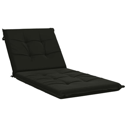 Solseng Pude GEMERT 100% polyester Sort 190 x 70 x 9 cm
