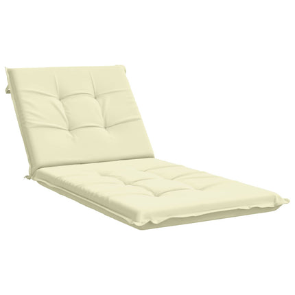 Solseng Pude GEMERT 100% polyester Cremefarvet 190 x 70 x 9 cm