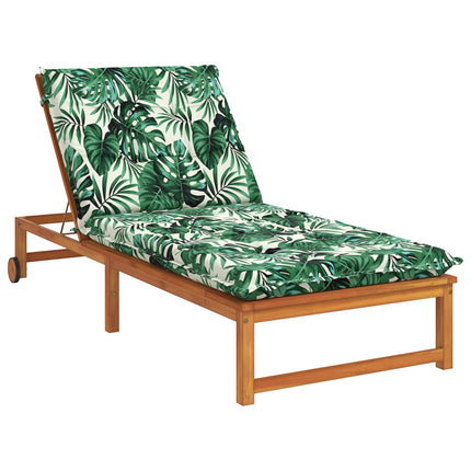 Solseng Pude GEMERT 100% polyester Bladmønster 190 x 70 x 9 cm