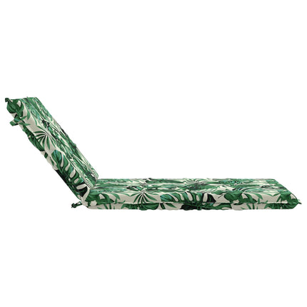 Solseng Pude GEMERT 100% polyester Bladmønster 190 x 70 x 9 cm