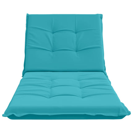 Solseng Pude GEMERT 100% polyester Turkis 190 x 70 x 9 cm