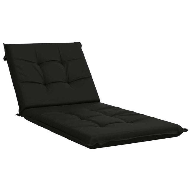 Solseng Pude GEMERT 100% polyester Sort 190 x 80 x 9 cm