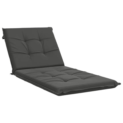 Solseng Pude GEMERT 100% polyester Antracit 190 x 80 x 9 cm
