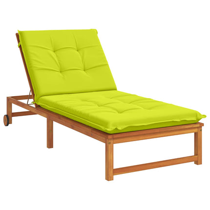 Solseng Pude GEMERT 100% polyester Lys grøn 190 x 80 x 9 cm