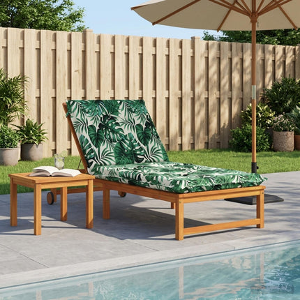 Solseng Pude GEMERT 100% polyester Bladmønster 190 x 70 x 9 cm