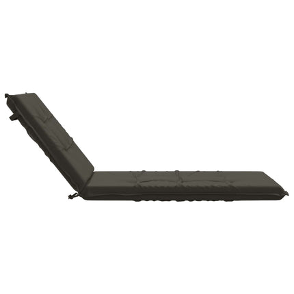 Solseng Pude GEMERT 100% polyester Antracit 190 x 90 x 9 cm
