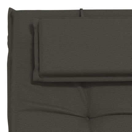 Solseng Pude GEMERT 100% polyester Antracit 190 x 50 x 9 cm