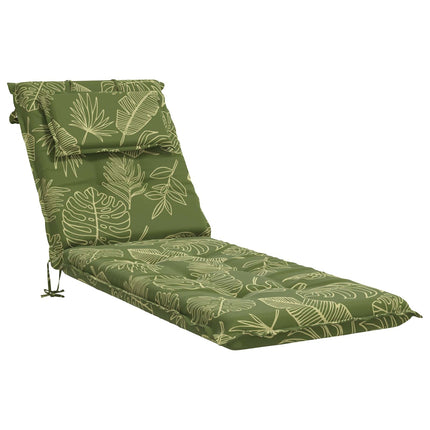 Solseng Pude GEMERT 100% polyester Bladdesign 190 x 60 x 9 cm