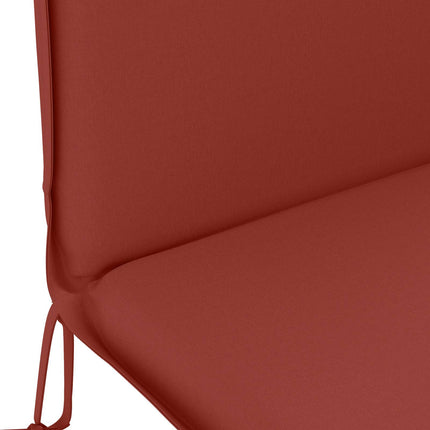 Solseng Pude GEMERT 100% polyester Rød 55 x 135 x 6 cm