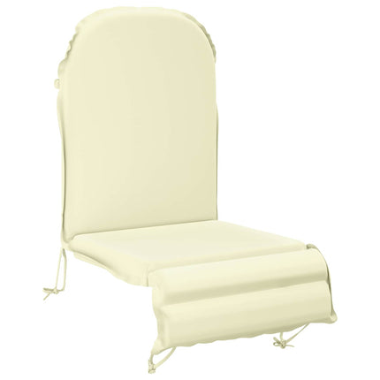 Solseng Pude GEMERT 100% polyester Cremefarvet 55 x 135 x 6 cm