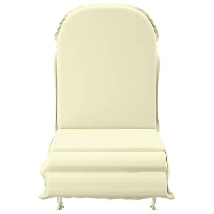 Solseng Pude GEMERT 100% polyester Cremefarvet 55 x 135 x 6 cm