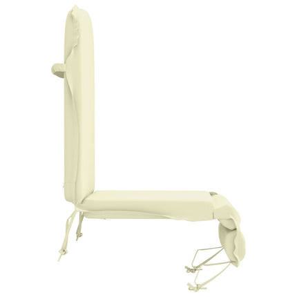 Solseng Pude GEMERT 100% polyester Cremefarvet 55 x 135 x 6 cm