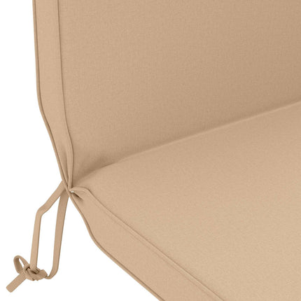Solseng Pude 100% polyester Sandfarvet 55 x 124 x 5 cm