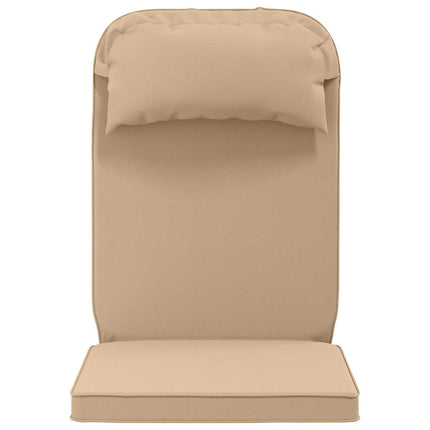 Solseng Pude 100% polyester Sandfarvet 55 x 124 x 5 cm
