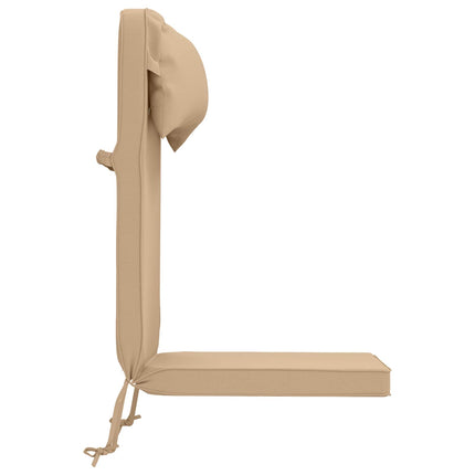 Solseng Pude 100% polyester Sandfarvet 55 x 124 x 5 cm
