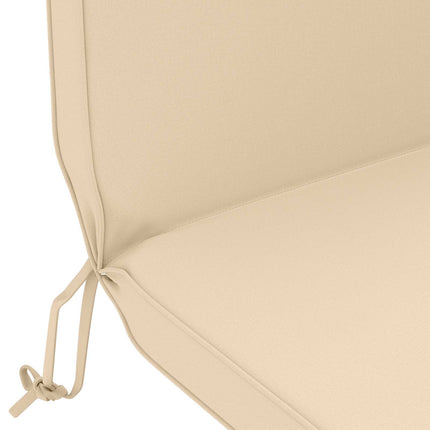Solseng Pude 100% polyester Cremefarvet 55 x 124 x 5 cm