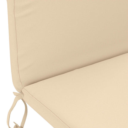 Solseng Pude GEMERT 100% polyester Cremefarvet 47 x 131 x 5 cm