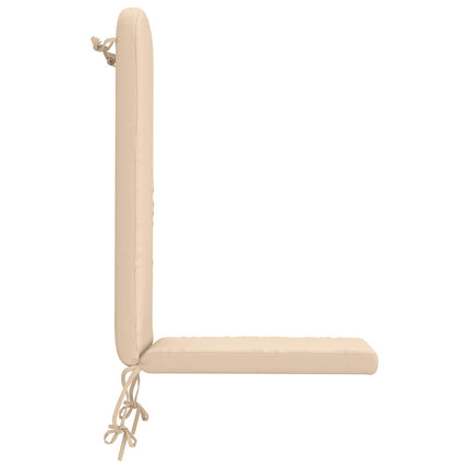 Solseng Pude GEMERT 100% polyester Cremefarvet 47 x 131 x 5 cm