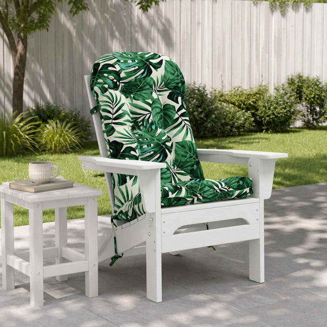 Solseng Pude PUTTEN 100% polyester Bladmønster 48 x 112 x 10 cm