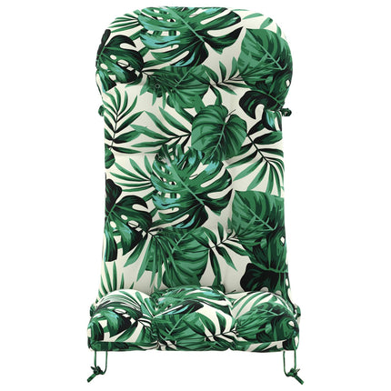 Solseng Pude PUTTEN 100% polyester Bladmønster 48 x 112 x 10 cm