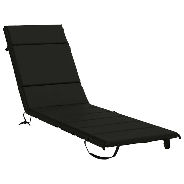 Solseng Pude GEMERT 100% polyester Sort 200 x 50 x 3 cm