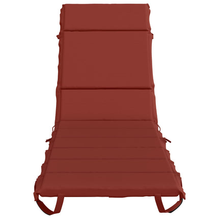 Solseng Pude GEMERT 100% polyester Rød 200 x 50 x 3 cm