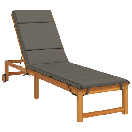 Solseng Pude GEMERT 100% polyester Grå 200 x 50 x 3 cm