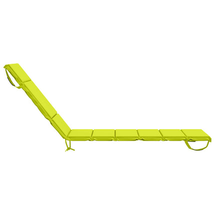 Solseng Pude GEMERT 100% polyester Lys grøn 200 x 50 x 3 cm