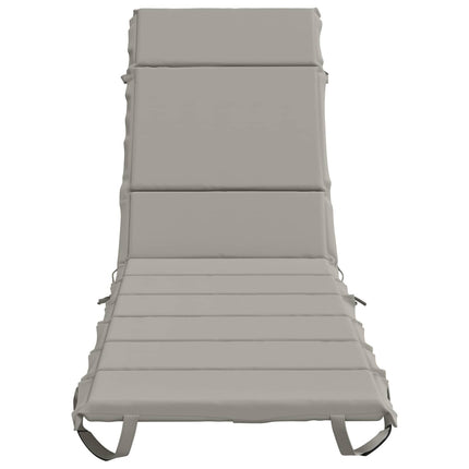 Solseng Pude GEMERT 100% polyester Grå 200 x 50 x 3 cm