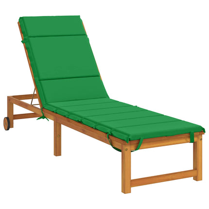 Solseng Pude GEMERT 100% polyester Grøn 200 x 50 x 3 cm